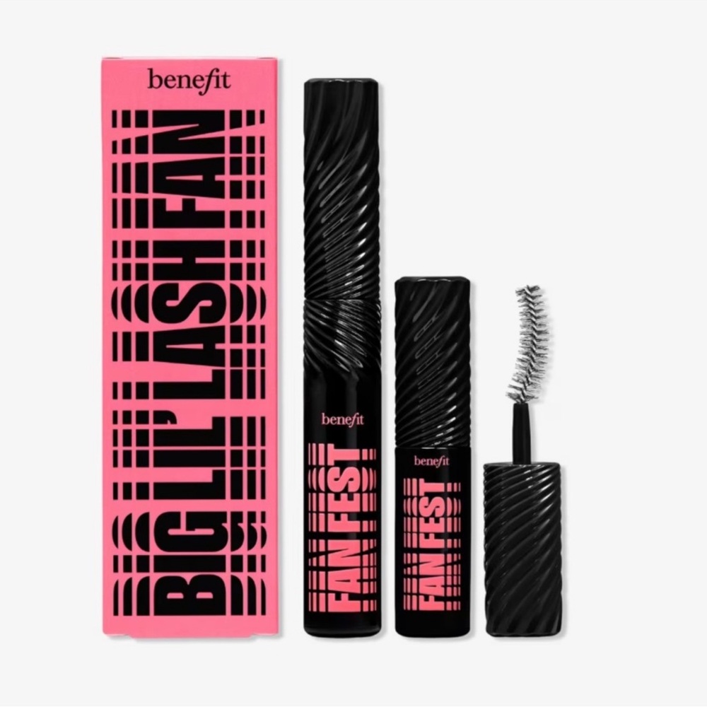 💎 Benefit Cosmetics Big Lil' Lash Fan Fanning & Volumizing Mascara Duo